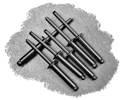 6,4x25 Trhací nit z nehrdzavejúcej ocele INOX A2 7337 (10)