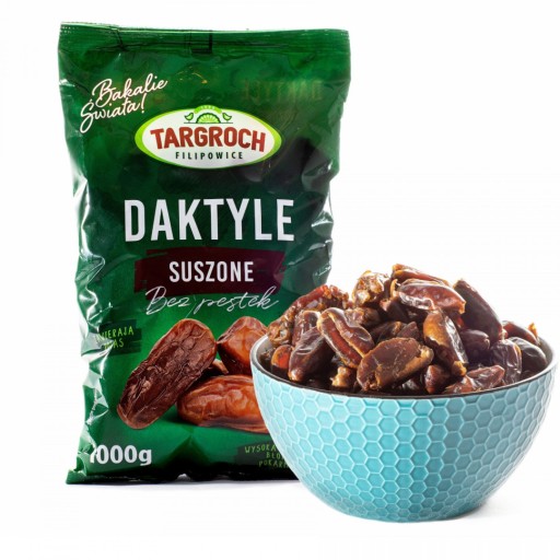 Sušené datle bez semien 1kg Targroch