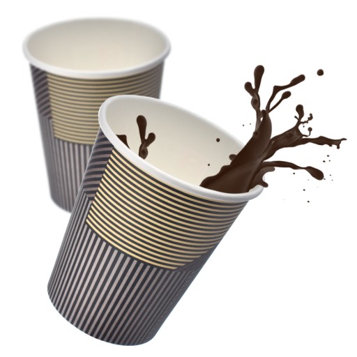 Papierový pohár Coffee To Go Brown Abena 330 ml