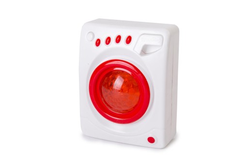 Automatická práčka, malé domáce spotrebiče, svetlo a zvuk