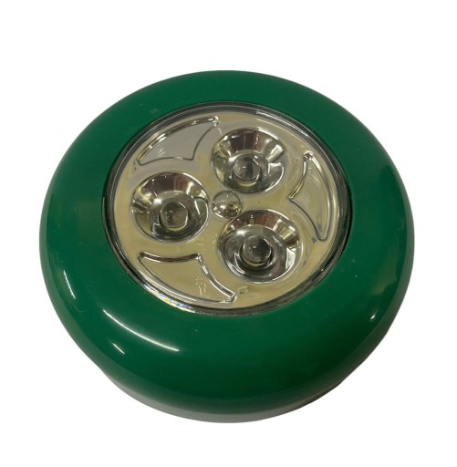 3x LED SAMOLEPIACA BATÉRIOVÁ DOTYKOVÁ LAMPA 1 ks