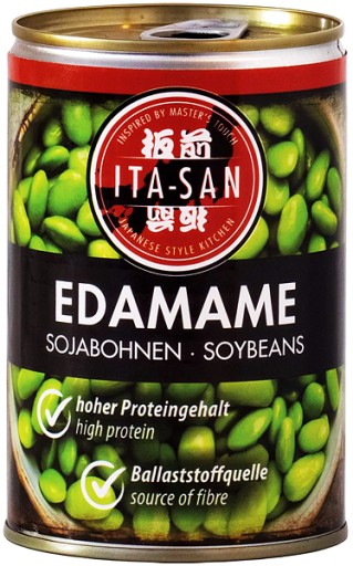 Edamame fazuľa, sójové bôby 400g Ita-San