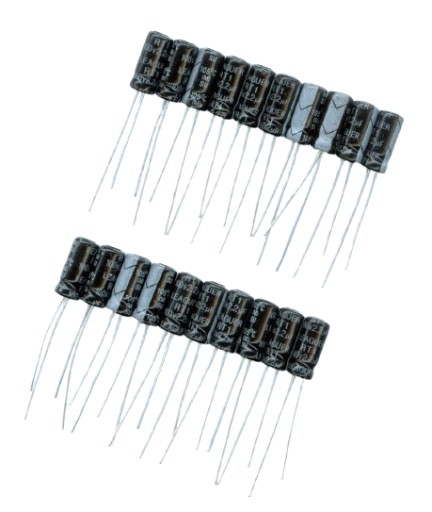 2.2uF 100V 2.2 µF 100V LEAGUER (20 KS) ELEKTROLYTICKÝ KONDENZÁTOR