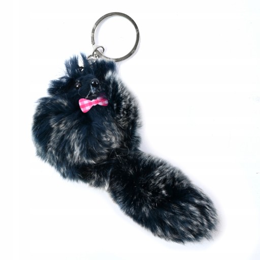 FUFFY KEYRING DARČEKOVÝ PRÍvesok MÄKKÁ KOŽUŠINA RÔZNE FARBY