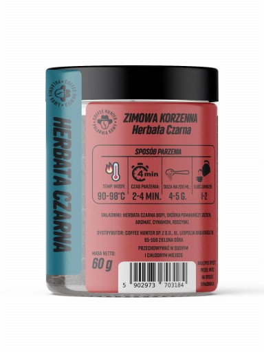 ZIMNÝ KORIMENNÝ čierny listový čaj 60g