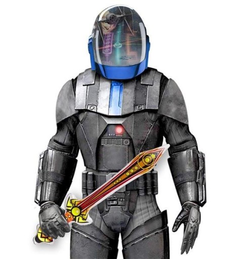 NAFUKOVACÍ MAGICKÝ MEČ ASTRONAUT PRIESTOR 70 CM