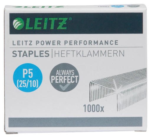 Pozinkované sponky LEITZ 25/10