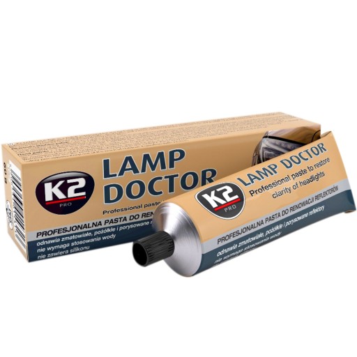 K2 LAMP DOKTOR PASTA NA RENOVÁCIU SVETLOMETOV DO AUTOSVIETKOV