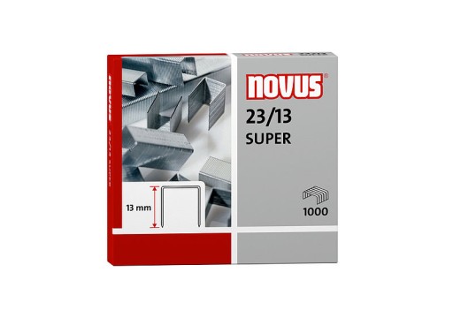 Spony NOVUS 23/13 SUPER, 1000 ks.