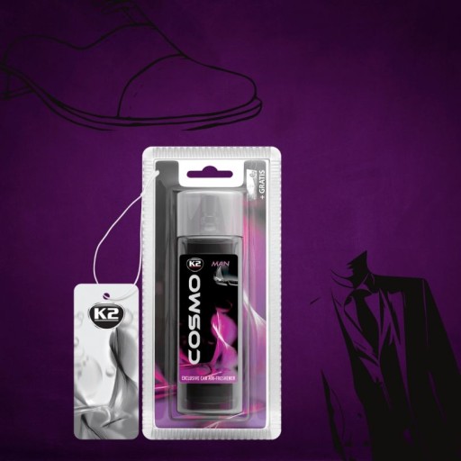 K2 COSMO MAN vôňa do auta ATOMIZER+ZAWISZ