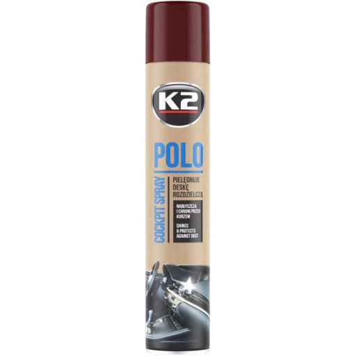 K2 COCKPIT SPREJ 750 ML OBNOVUJE FARBU 750 ML CHRÁNI UV INTENZÍVNY LESK