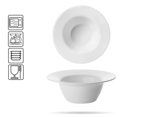 Miska na šalát Ronda Bormioli biela 15 cm