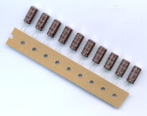 220uF 35V 220 µF 35 V DLHÁ ŽIVOTNOSŤ RTZ (10 KS) ELEKTROLYTICKÝ KONDENZÁTOR