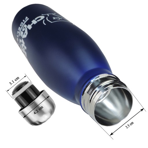 Vákuová termoska 500ml Nerez Thermal ČIERNA