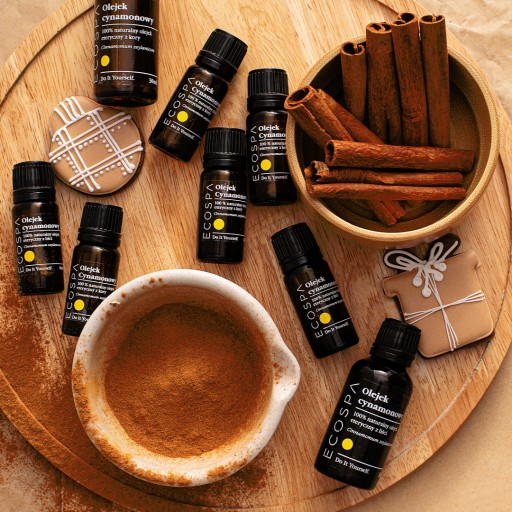 PRÍRODNÝ OLEJ Z KÔRY ŠKORICE 10 ML AROMATHERAPY ECOSPA