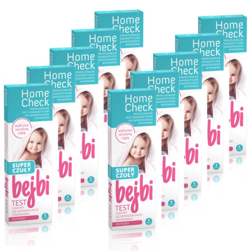Home Check Bejbi, tanierový tehotenský test, 1 kus, Milapharm