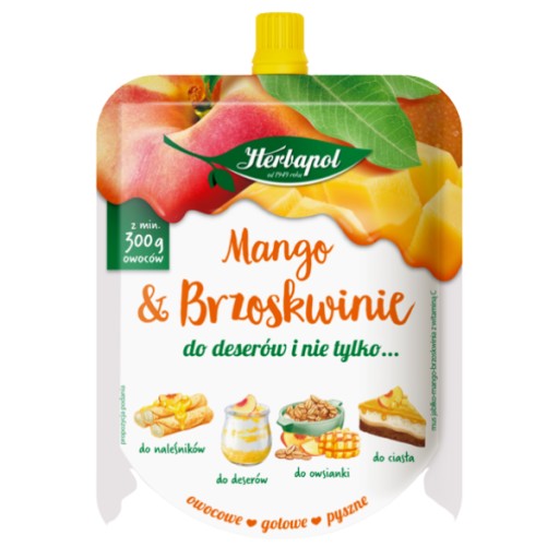 Herbapol Jablkovo-mango-broskyňová pena 300 g