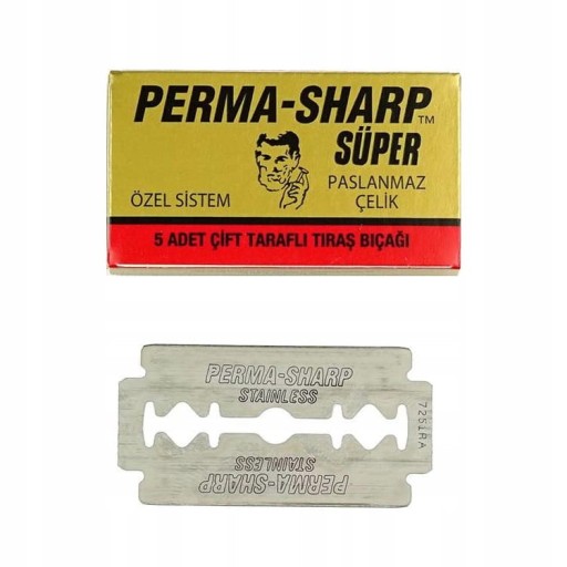 PERMA SHARP žiletky potiahnuté teflónom 5 ks