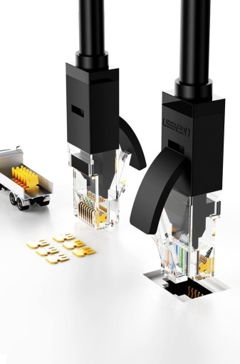 UGREEN SILNÝ KÁBEL LAN ETHERNET RJ45 CAT.6 1 GBPS U/UTP 3M