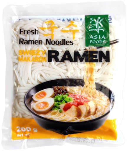 Čerstvé ramen rezance, čerstvý ramen 200 g