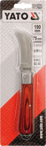 MONTÁŽNY ZAKLADACÍ NÔŽ SIERPAK VRECKOVÝ NÔŽ 190mm
