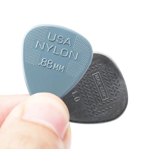 Pick pre gitaru Dunlop 449R Nylon Max Grip 0,73 mm