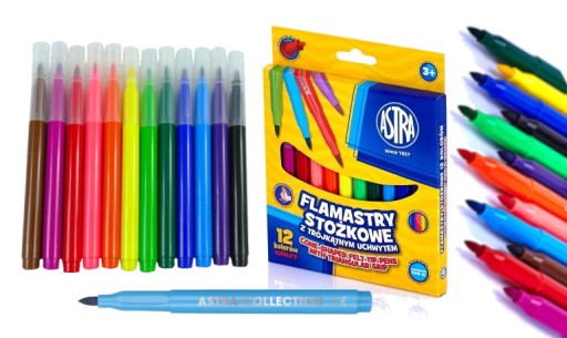 Astra Conical fixy 12 farieb