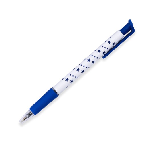 Guľôčkové pero 0,5 mm modré x10
