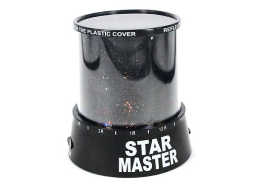 Projektorová lampa nočnej oblohy Star USB 230V