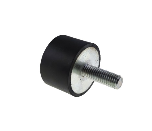 Vibroizolátor nárazník Typ D 16X7 M5X10 60ShA EPDM
