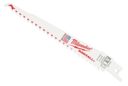MILWAUKEE Pílový list priamočiary, drevený, 150 mm