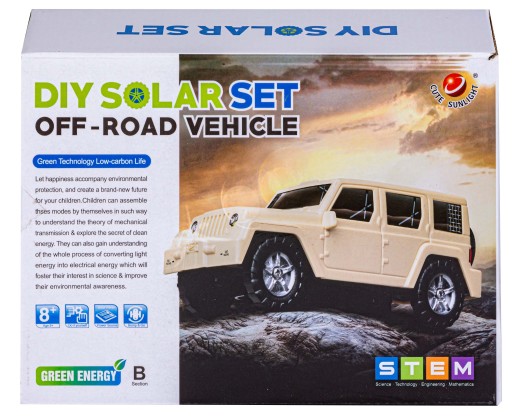 SOLAR SET solárna hračka na zostavenie OFFROAD