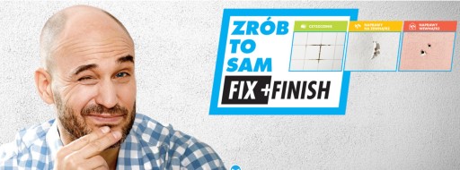 KNAUF Fix&Finish biely cement na opravu vonkajších stien, 1,5 kg
