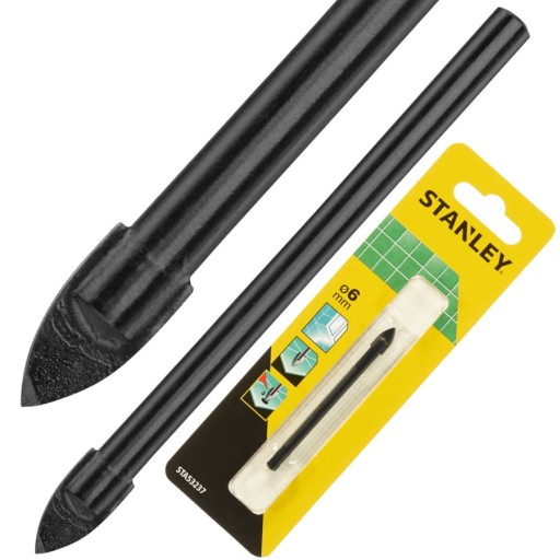 STANLEY STA53237 vrták na keramické dlaždice 6 mm