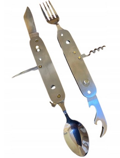 Steel essential 6v1 TURISTICKÝ NOŽOVÝ PRÍBOR