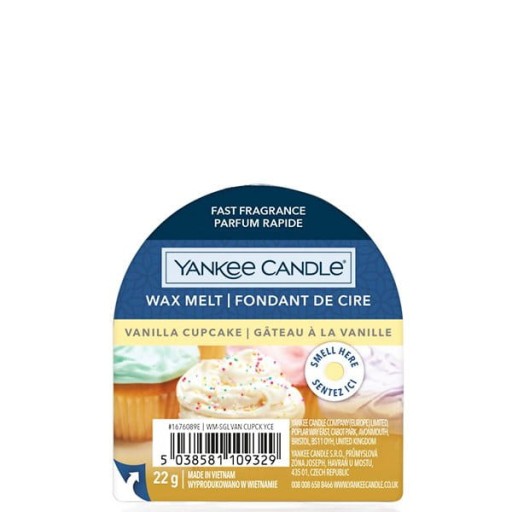 Yankee Candle Vanilla Cupcake Wax 8h 22g