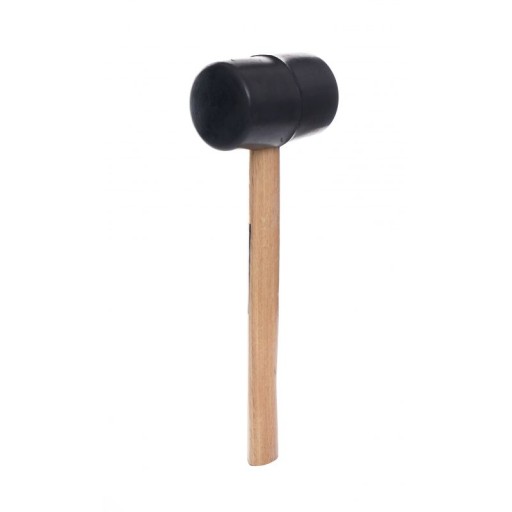 KLADIVO GUMOVÉ 0,5kg RÚČKA DREVENÁ 30cm 500g