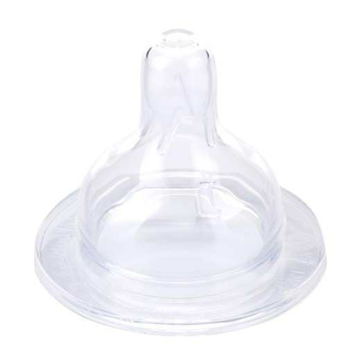 CANPOL Mini silikónová vsuvka pre širokú fľašu 1 ks 0-3m 21/719