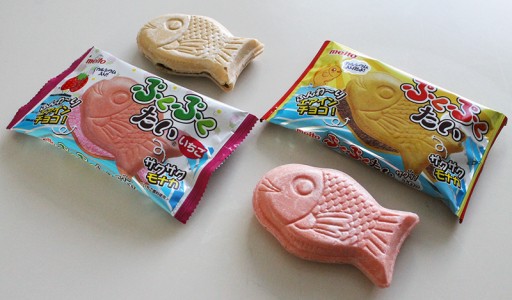 Puku Puku Tai JAPONSKÁ oblátka jahodová, 16,5g