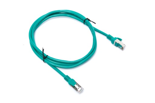 Patchcord RJ-45 LAN sieťový kábel 1,5M cat 5E zelený pre počítačový router