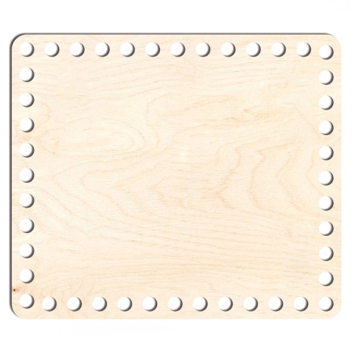 drevený základný košík dno 19x22cm obdĺžniková preglejka