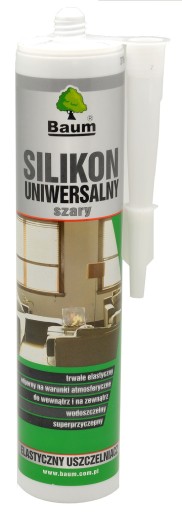 BAUM UNIVERZÁLNY SILIKÓN, BIELA farba