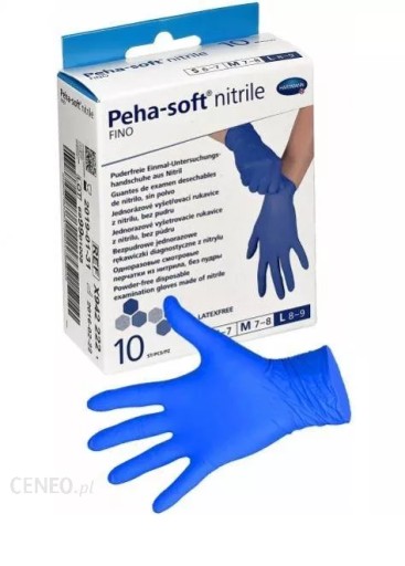 Nitrilové rukavice, veľkosť L, 10 ks