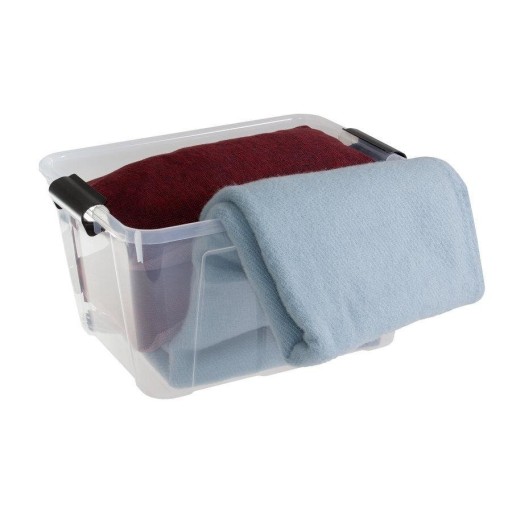 PLASTOVÝ KONTAJNER DOMÁCI BOX UNIVERZÁLNY S VEČKOM STRONG 8L