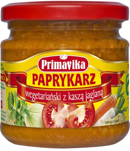 Primavika Vegetariánsky paprykarz s prosom 160 g