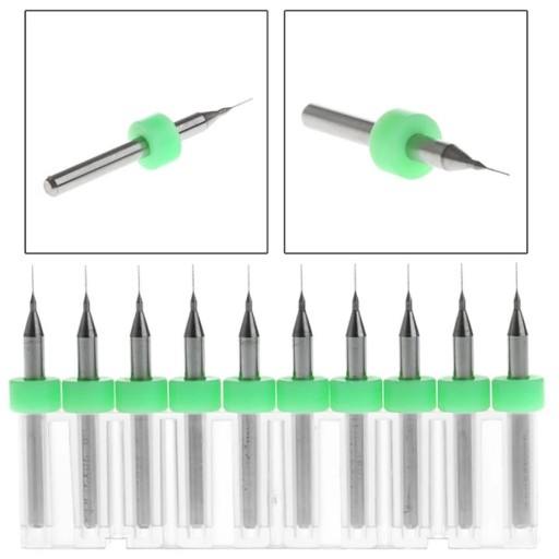 10 x MINI VRTAČKY 0,3mm VIDEO MODELOVANIE DPS
