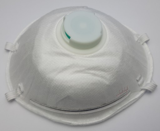 Protiprachová maska s ventilom