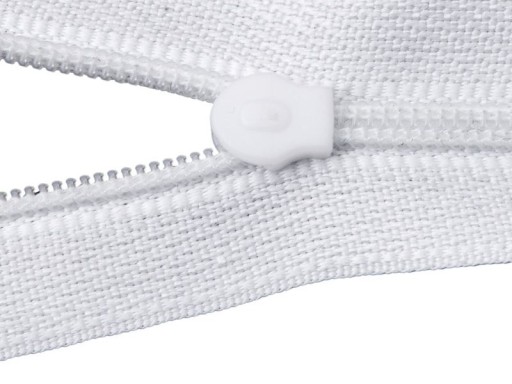Obliečky zips na špirálový zips #3 Biela 2 ks