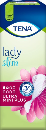 Urologické vložky Tena Lady Slim Ultra Mini Plus 24 kusov