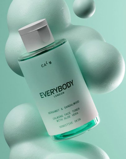 KAŽDÝ Upokojujúce tonikum pre citlivú pokožku - Bergamot a strom
